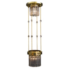 Very Beautiful Art Deco Chandelier Vienna, Around 1920s