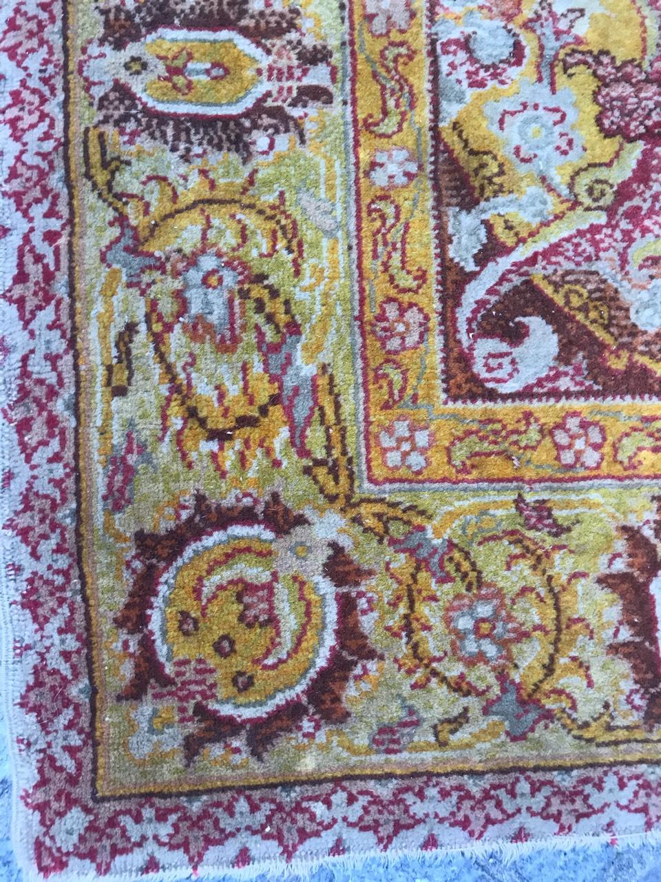 Very Beautiful Fine Antique Decorative Turkish Rug For Sale 10