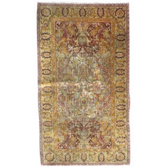 Sehr schöner feiner antiker dekorativer türkischer Teppich