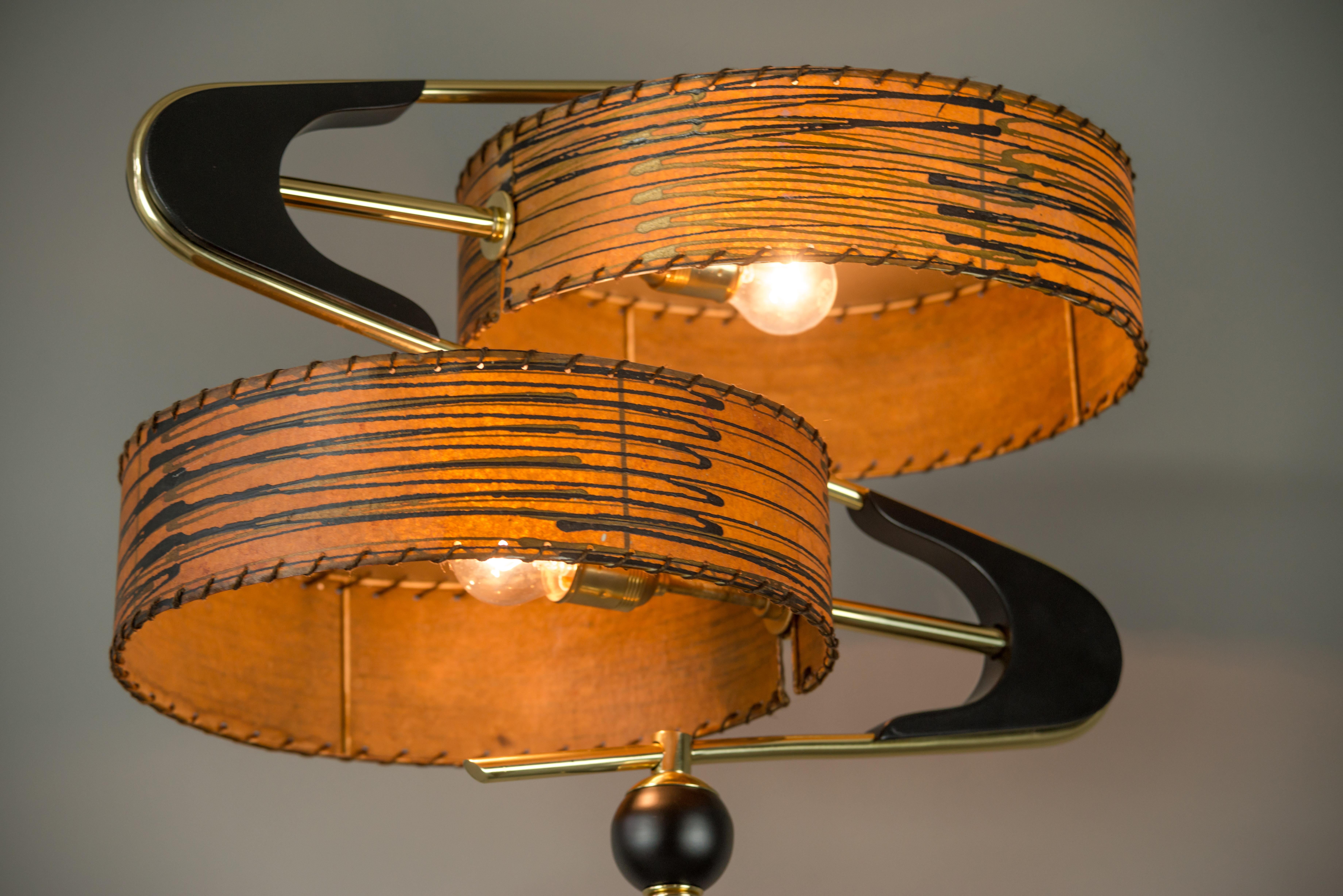 Very Beautiful Floor Lamp, Italy, 1950s In Good Condition In Wien, AT