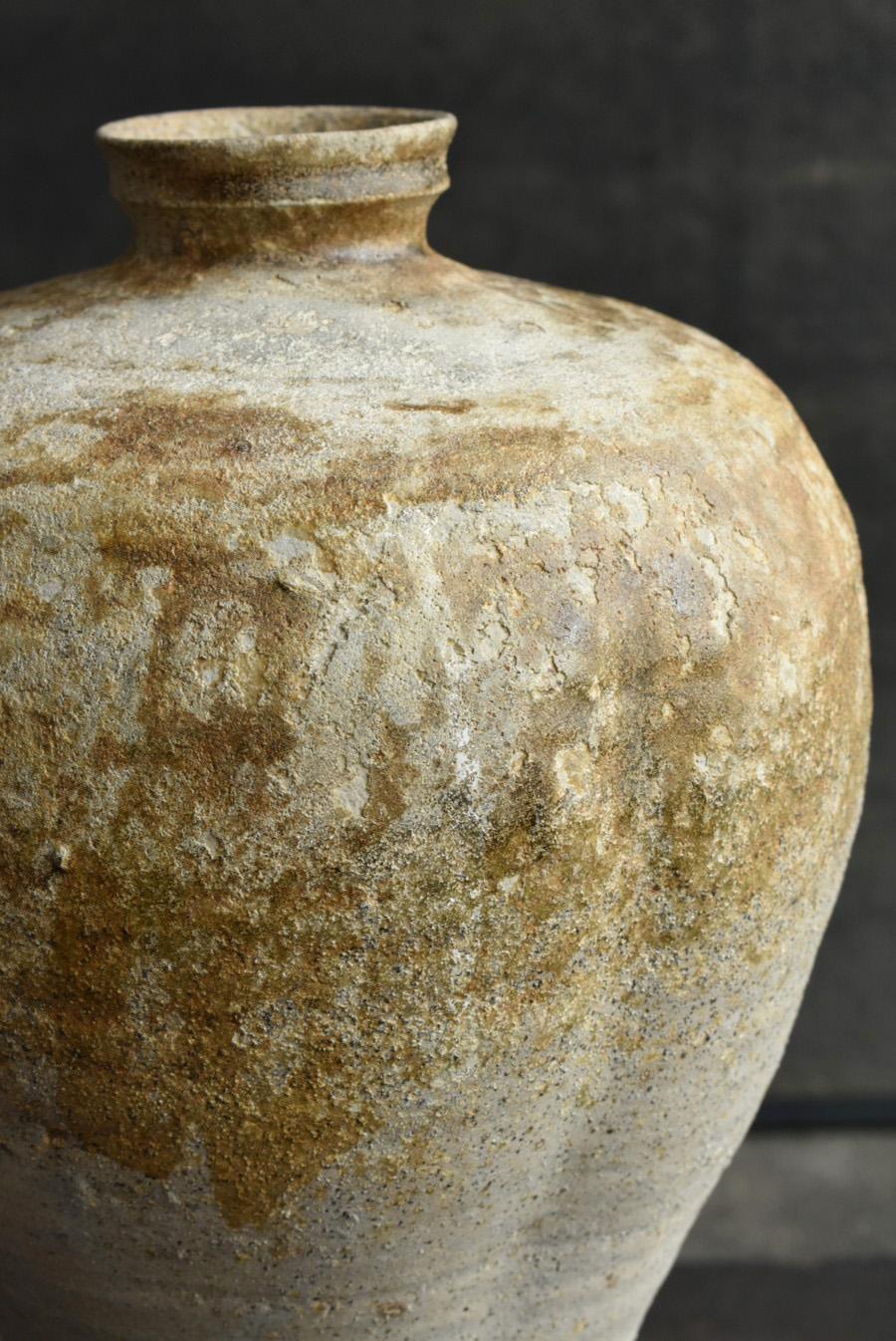 Very beautiful Korean antique pottery vase/1000-1200/wabisabi vase 3