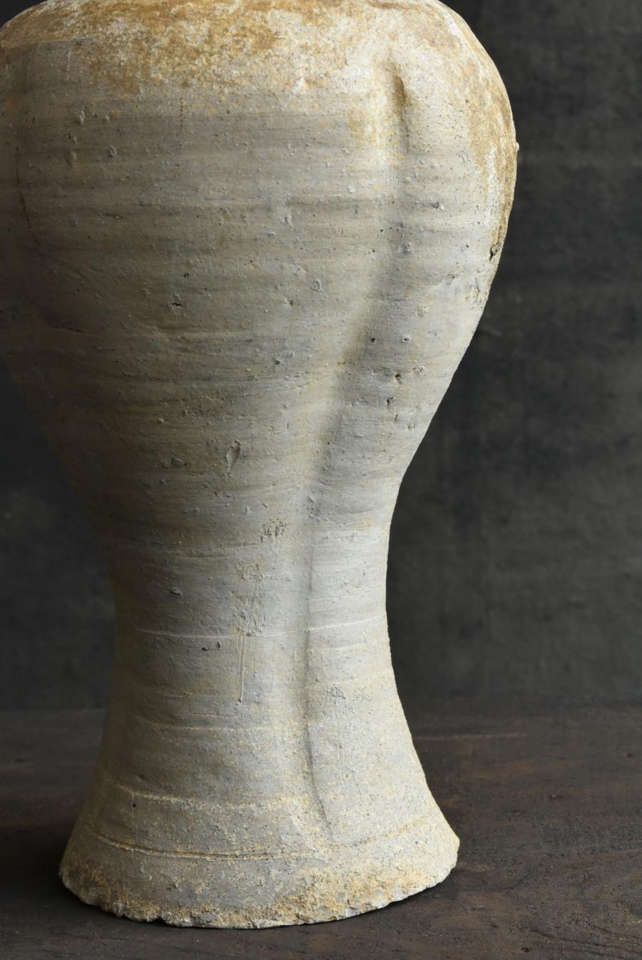 Very beautiful Korean antique pottery vase/1000-1200/wabisabi vase 6