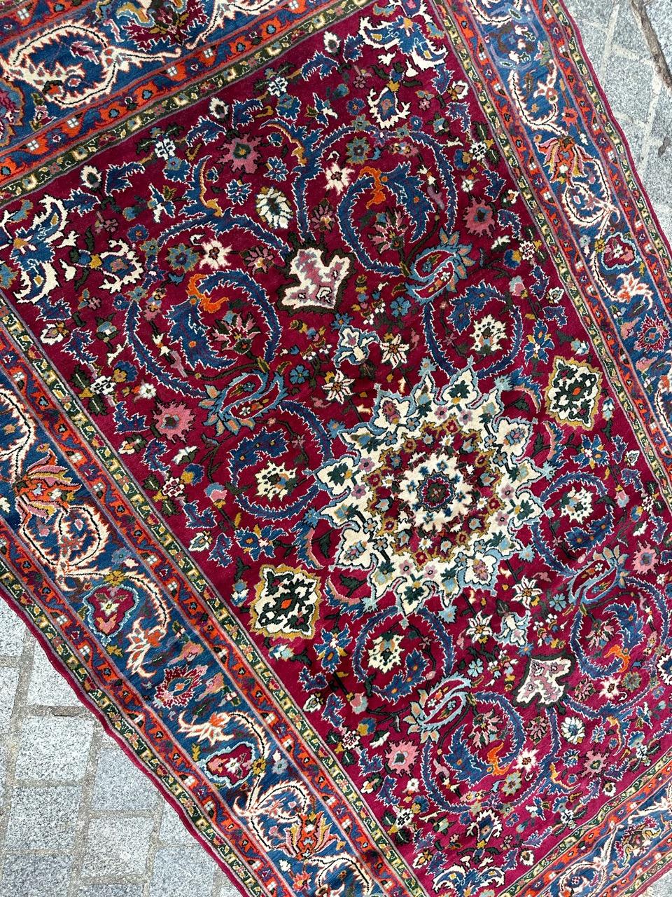 Bobyrug's Sehr schöner feiner aserbaidschanischer Teppich aus dem späten 20.  im Angebot 3