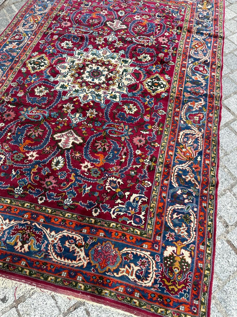 Bobyrug's Sehr schöner feiner aserbaidschanischer Teppich aus dem späten 20.  im Angebot 4