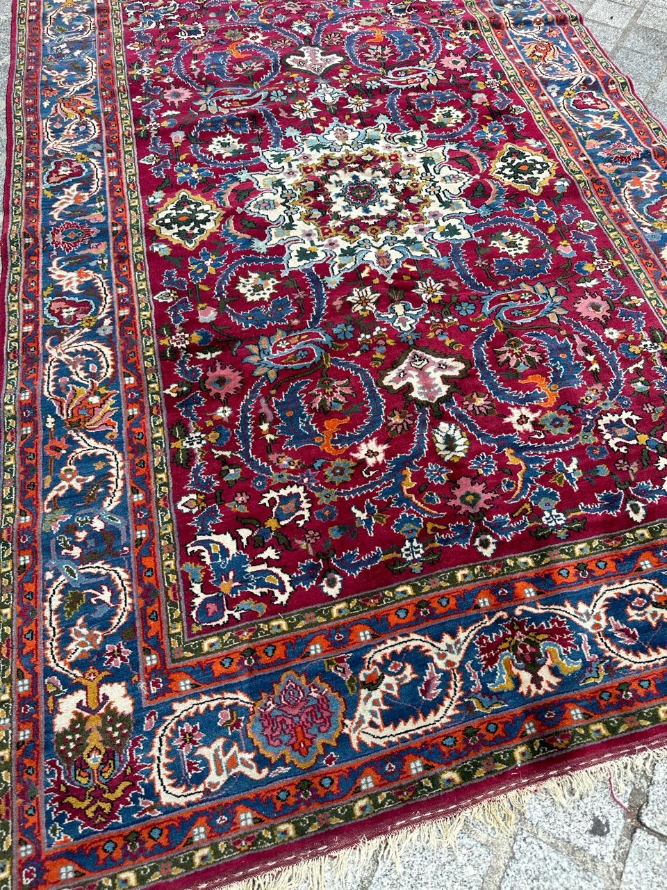 Bobyrug's Sehr schöner feiner aserbaidschanischer Teppich aus dem späten 20.  im Angebot 5