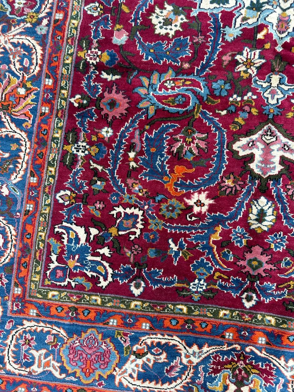 Bobyrug's Sehr schöner feiner aserbaidschanischer Teppich aus dem späten 20.  im Angebot 6