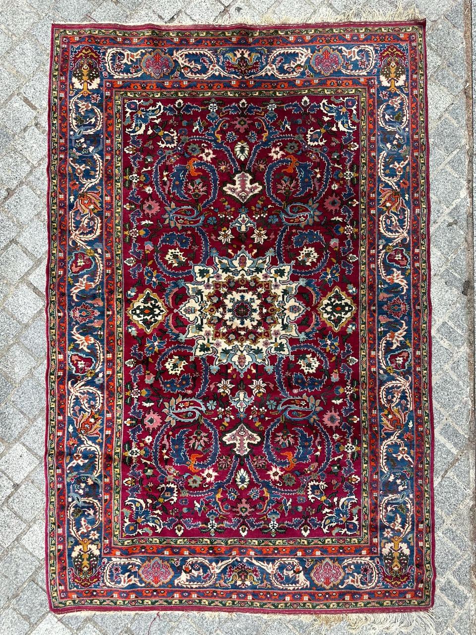 Bobyrug's Sehr schöner feiner aserbaidschanischer Teppich aus dem späten 20.  im Angebot 11