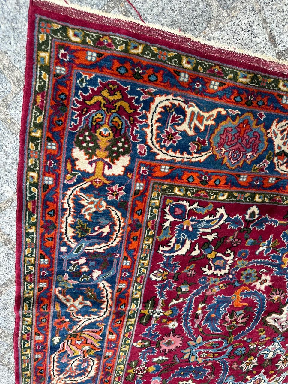 Bobyrug's Sehr schöner feiner aserbaidschanischer Teppich aus dem späten 20.  (Agra) im Angebot