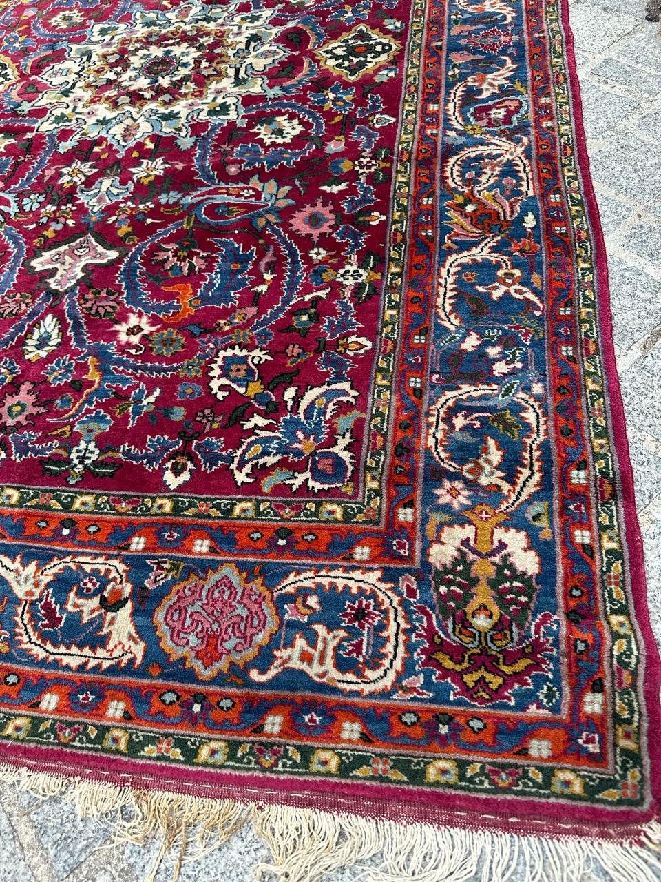 Bobyrug's Sehr schöner feiner aserbaidschanischer Teppich aus dem späten 20.  im Zustand „Gut“ im Angebot in Saint Ouen, FR