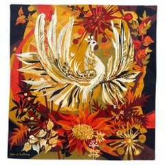 Very Beautiful modern art deco Aubusson Tapestry by Herve Lelong