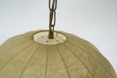 very beautiful mid century modern cocoon PENDANT LIGHT 1970s