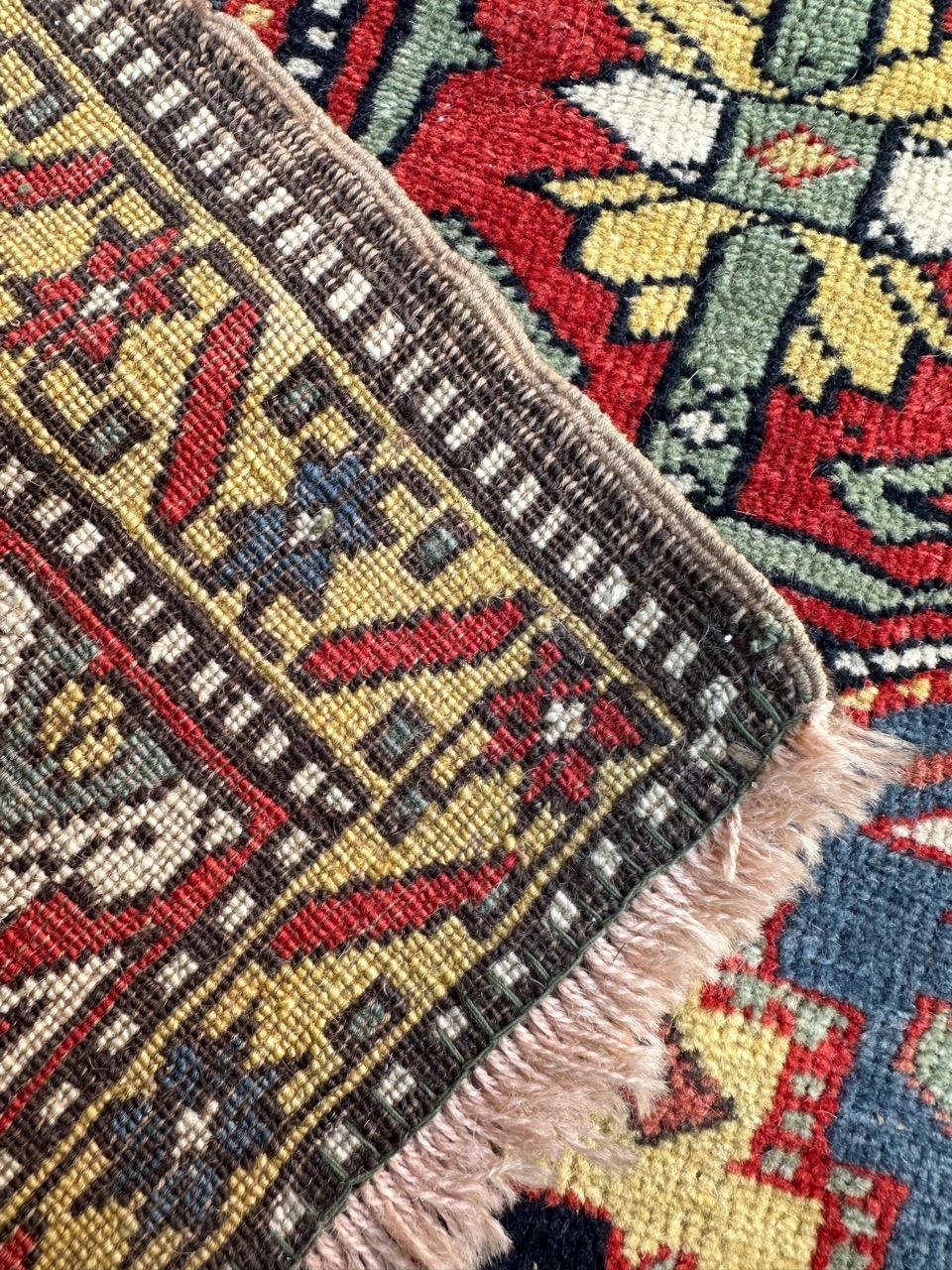 Bobyrug’s Very beautiful mid century shirwan Caucasian rug  For Sale 10