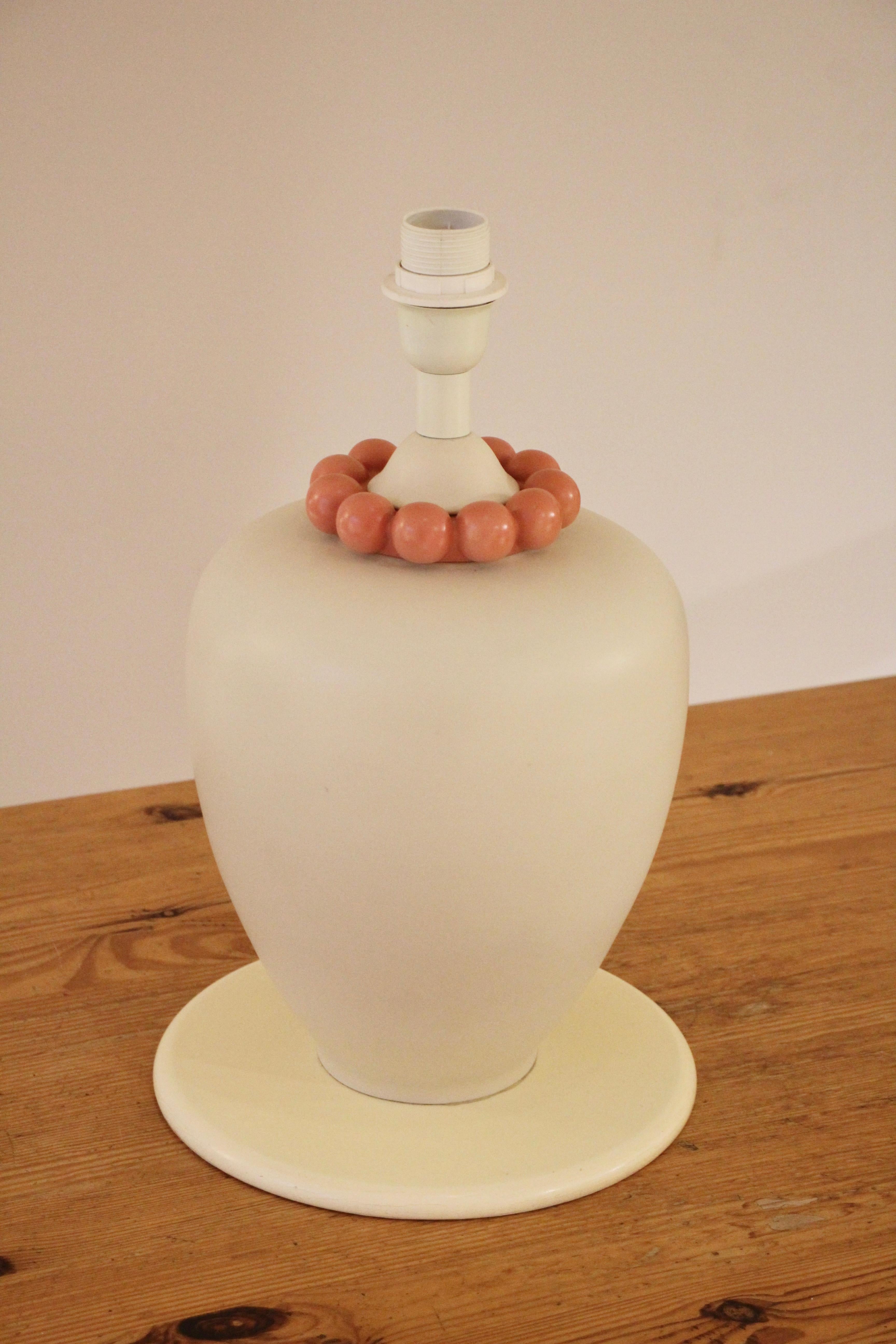 Late 20th Century Very beautiful pair of ceramic 