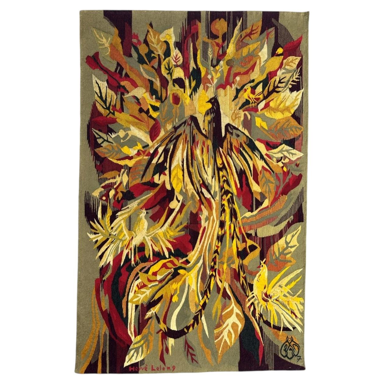 What are tapestries made of?