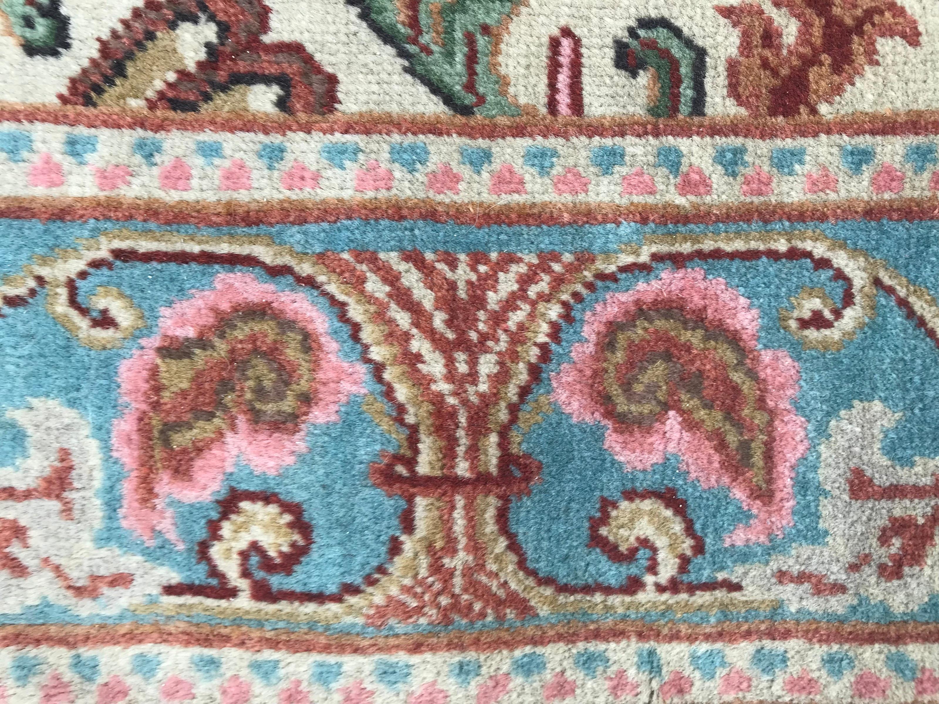 Très beau tapis décoratif vintage de Transylvanie de Bobyrug en vente 3