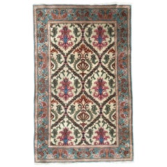 Bobyrug’s Very Beautiful Vintage Decorative Transylvanian Rug