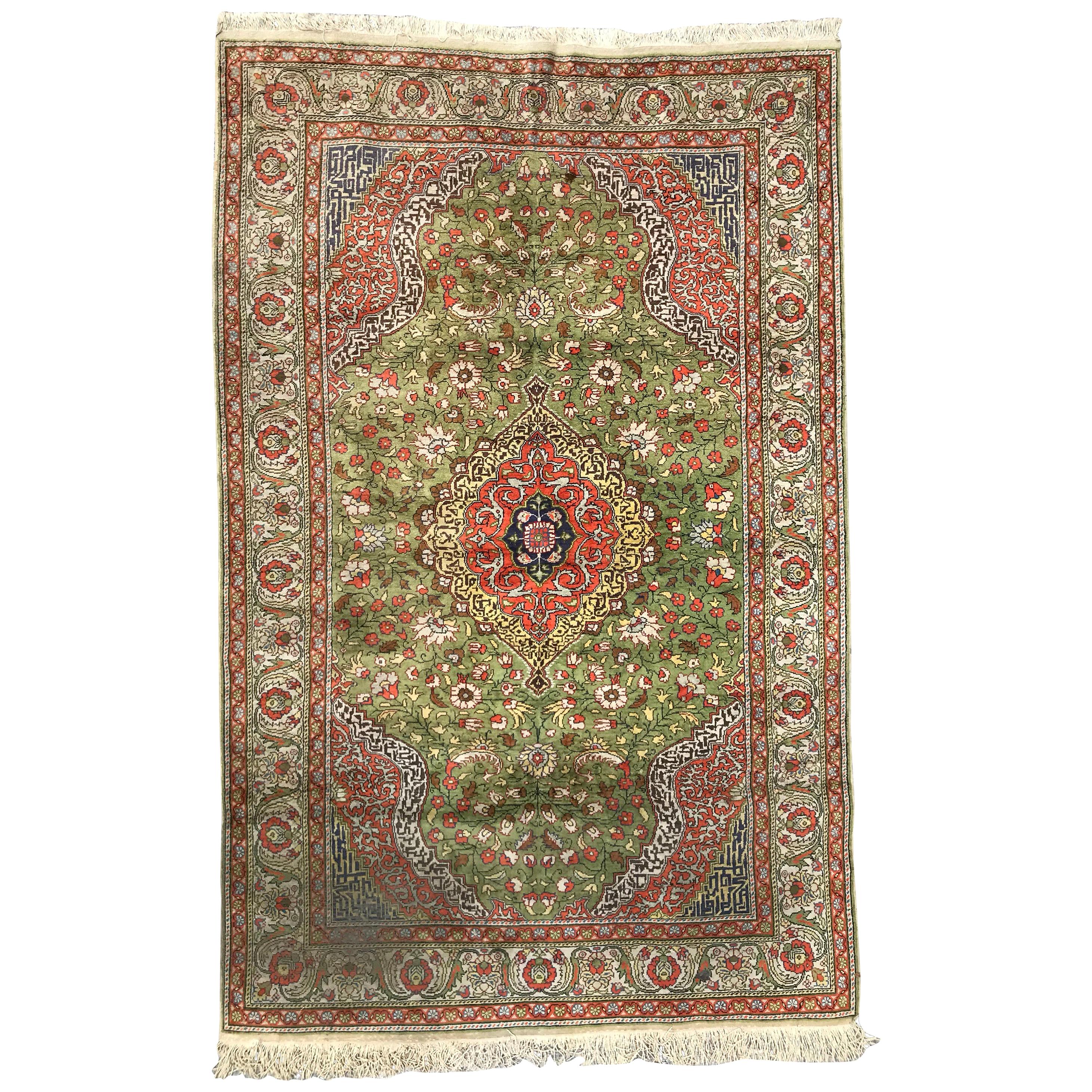 Silk Turkish Rugs 171 For Sale at 1stdibs