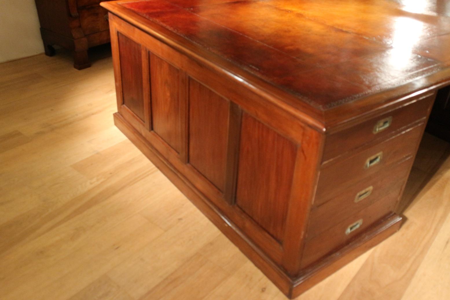 Very Big 19th Century Anglo-Indian Desk 1
