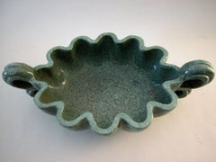 Very Big and Rare Ceramic Bowl by Atelier Menelika 'Charles and Helene Imbert'