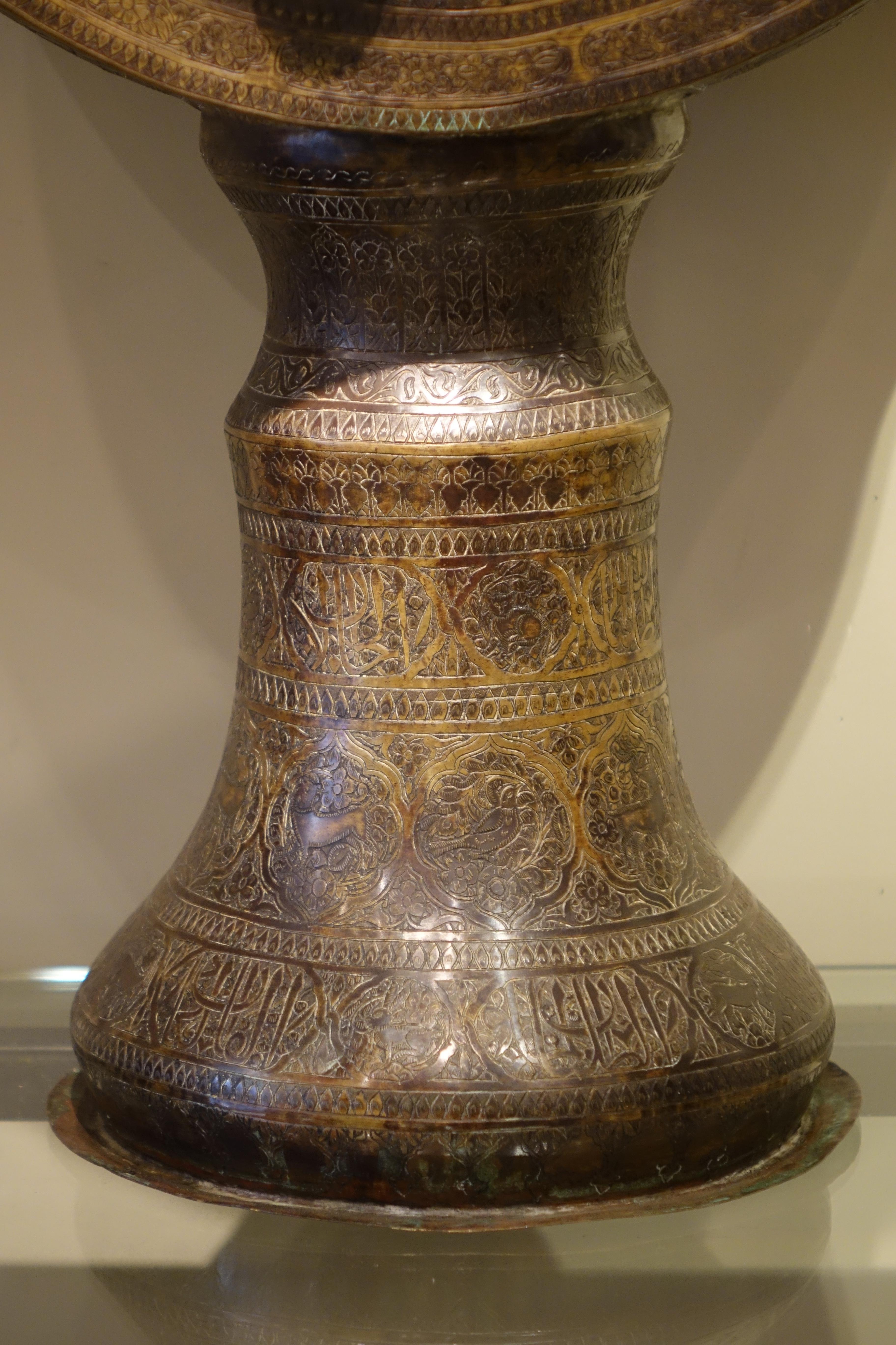 Very Big Qadjar Incense Perfume Burner, Persia, Mid-19th Century For Sale 4