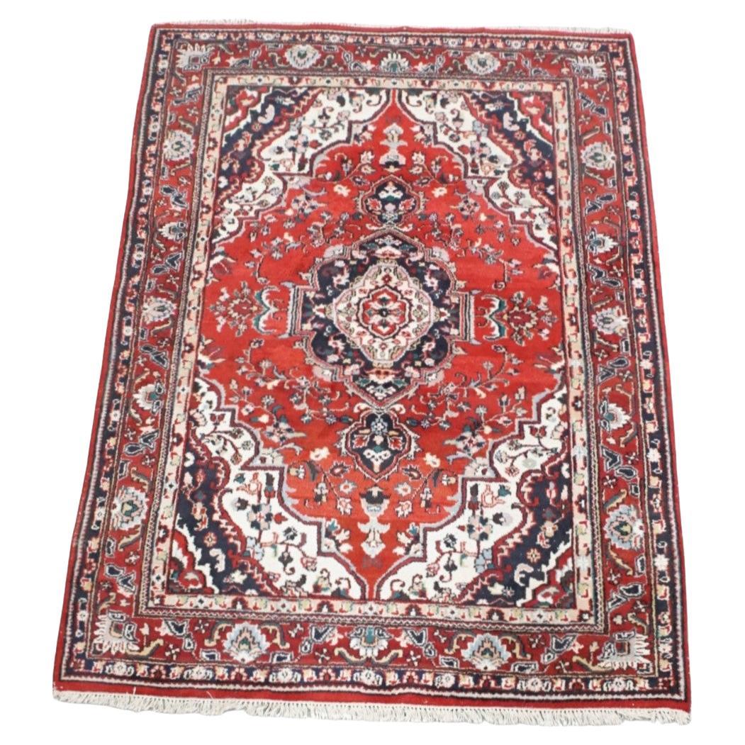 Very charming oriental style rug with primarily red and blue tones 300x200 cm