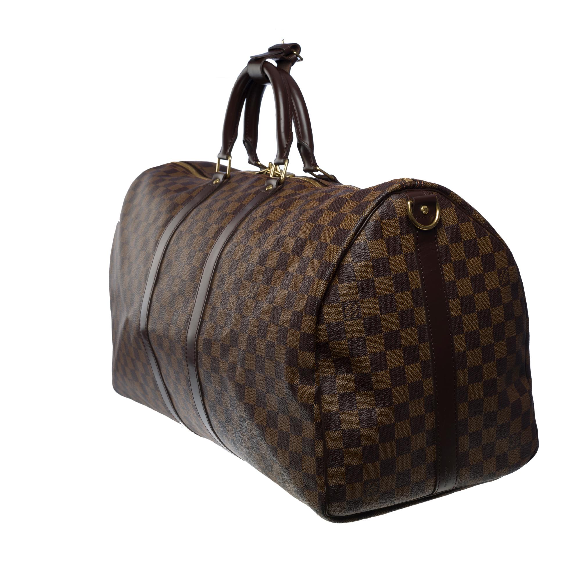 An​ ​icon​ ​since​ ​its​ ​creation​ ​in​ ​1930,​ ​the​ ​Keepall​ ​embodies​ ​the​ ​spirit​ ​of​ ​modern​ ​travel.​ ​Lightweight,​ ​flexible,​ ​and​ ​always​ ​ready​ ​for​ ​an​ ​imminent​ ​departure,​ ​this​ ​bag​ ​lives​ ​up​ ​to​ ​its​ ​name.​