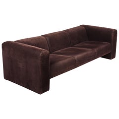 Retro Very Comfortable Midcentury Sofa in Corduroy, 1970s