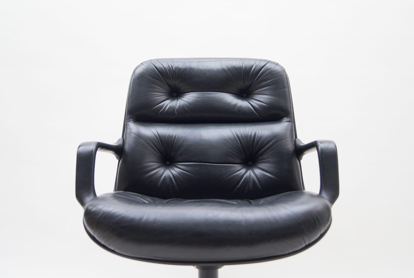 Sedia da ufficio molto comoda di Charles Pollock per Comforto, anni '60 In condizioni buone in vendita a Nürnberg, Bayern