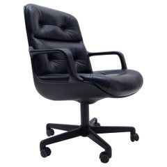 Silla de oficina muy cómoda de Charles Pollock para Comforto, años 60