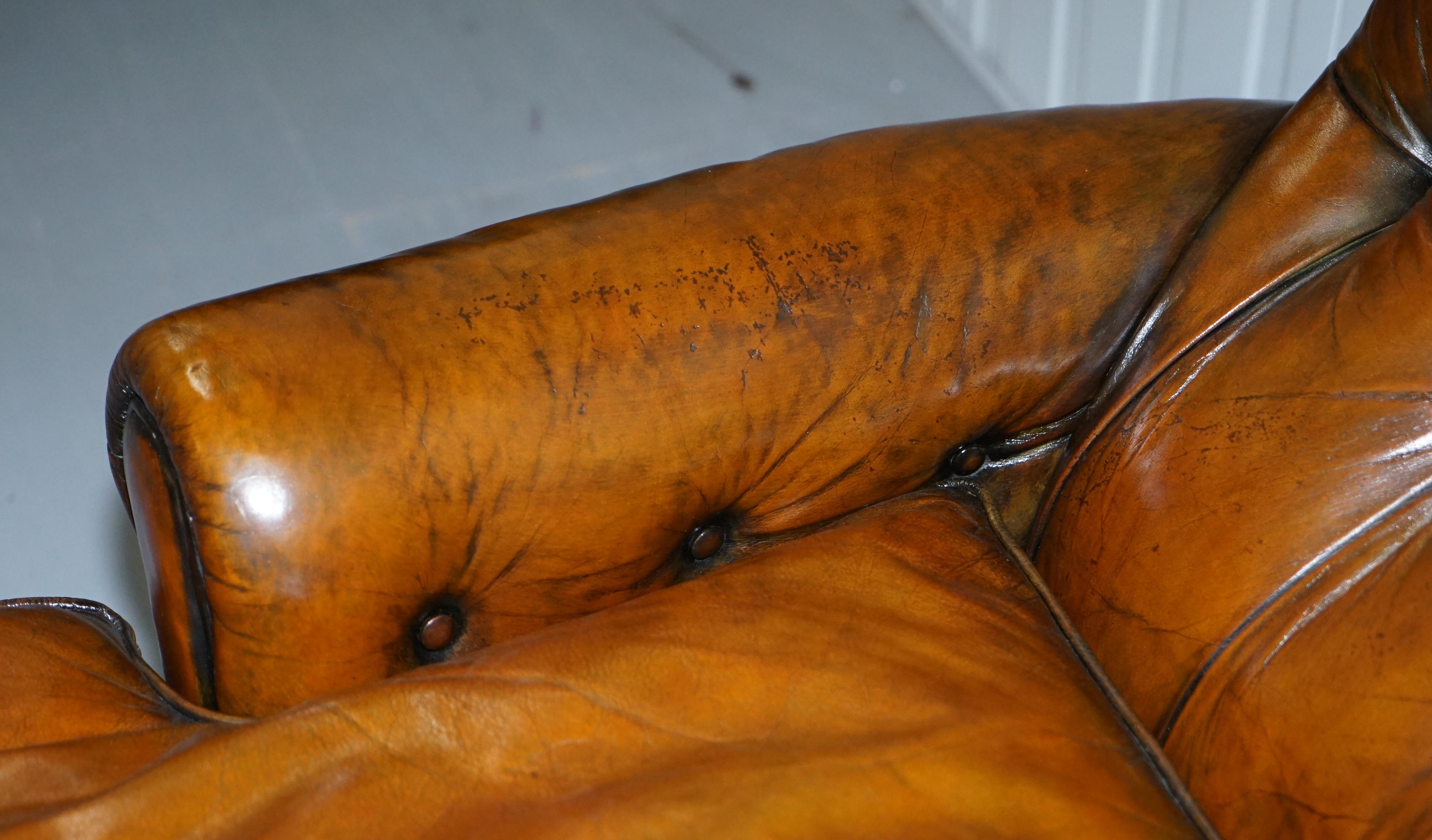 comfortable leather sofa