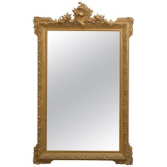 Very Decorative Gilt Mirror