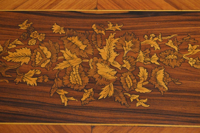 Louis XV Very Decorative Walnut Card Table For Sale