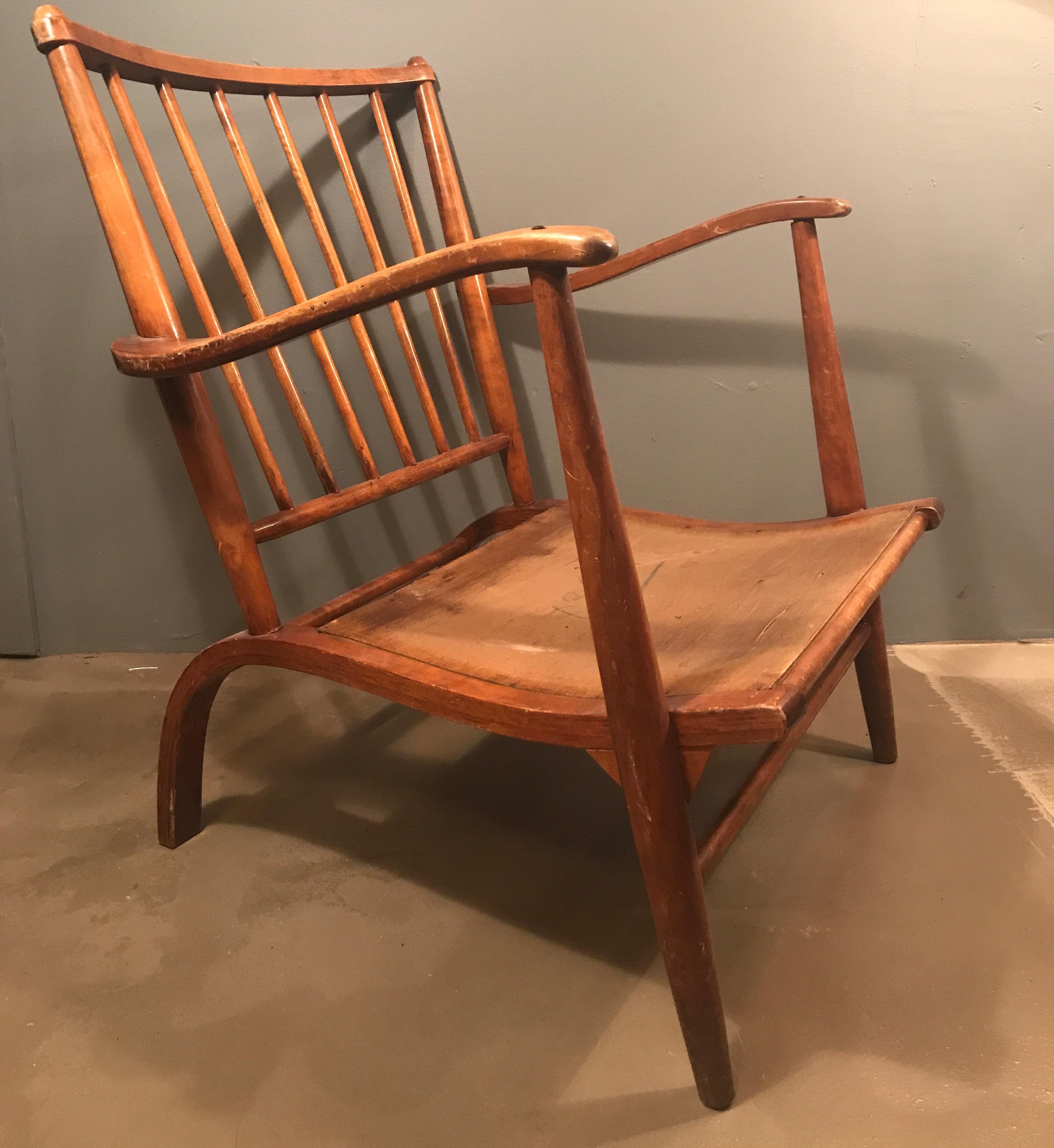 Danish Mid-Century Modern Lounge Chair In Good Condition In Søborg, DK