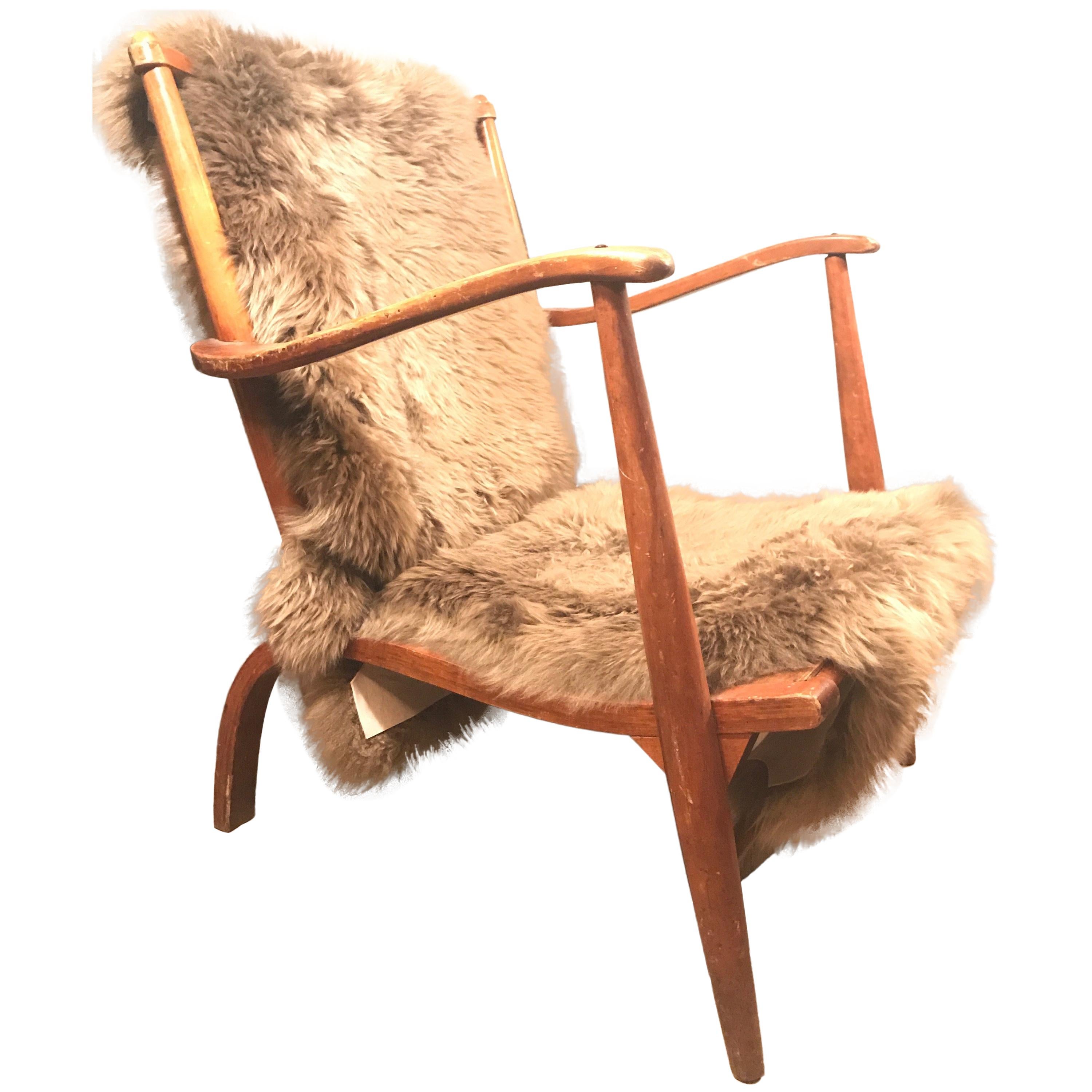 Danish Mid-Century Modern Lounge Chair