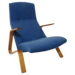 Very Early Eero Saarinen Grasshopper Lounge Chair for Knoll