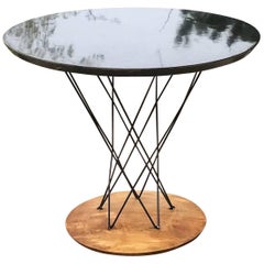 Very Early Isamu Noguchi Childs or Side Table for Knoll Rare Wood Base
