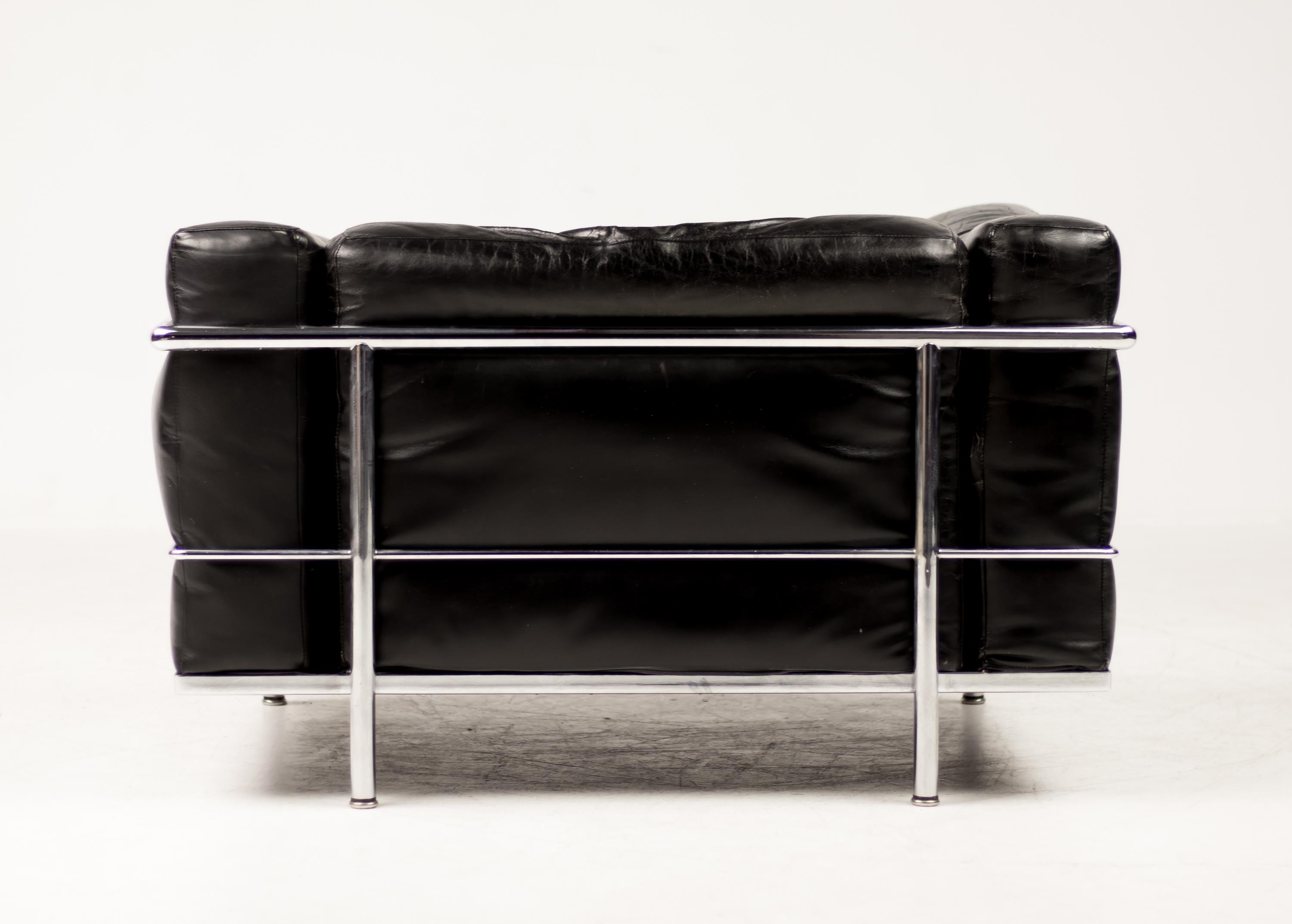 20th Century Very Early LC3 Chair by Le Corbusier