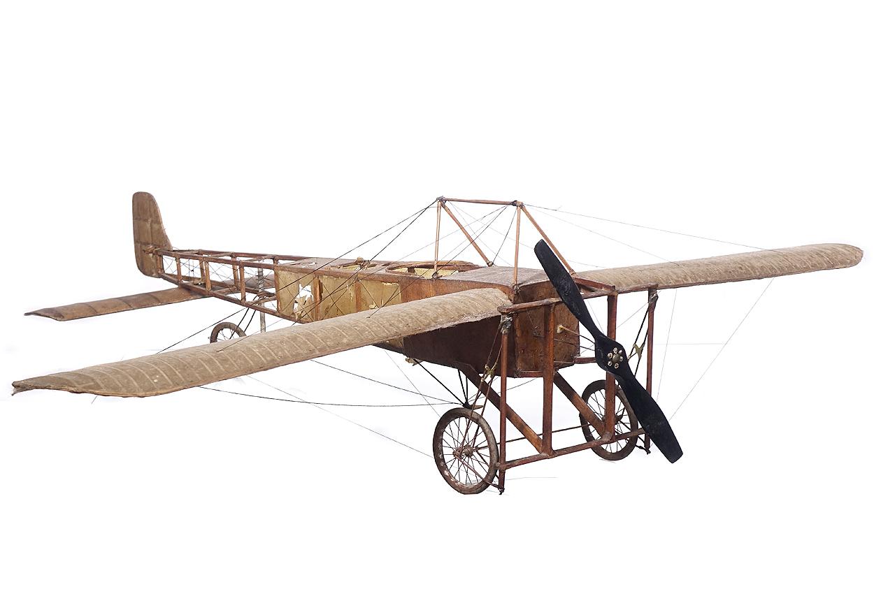 Unknown Very Early Model of a 1909 Louis Bleriot Aircraft