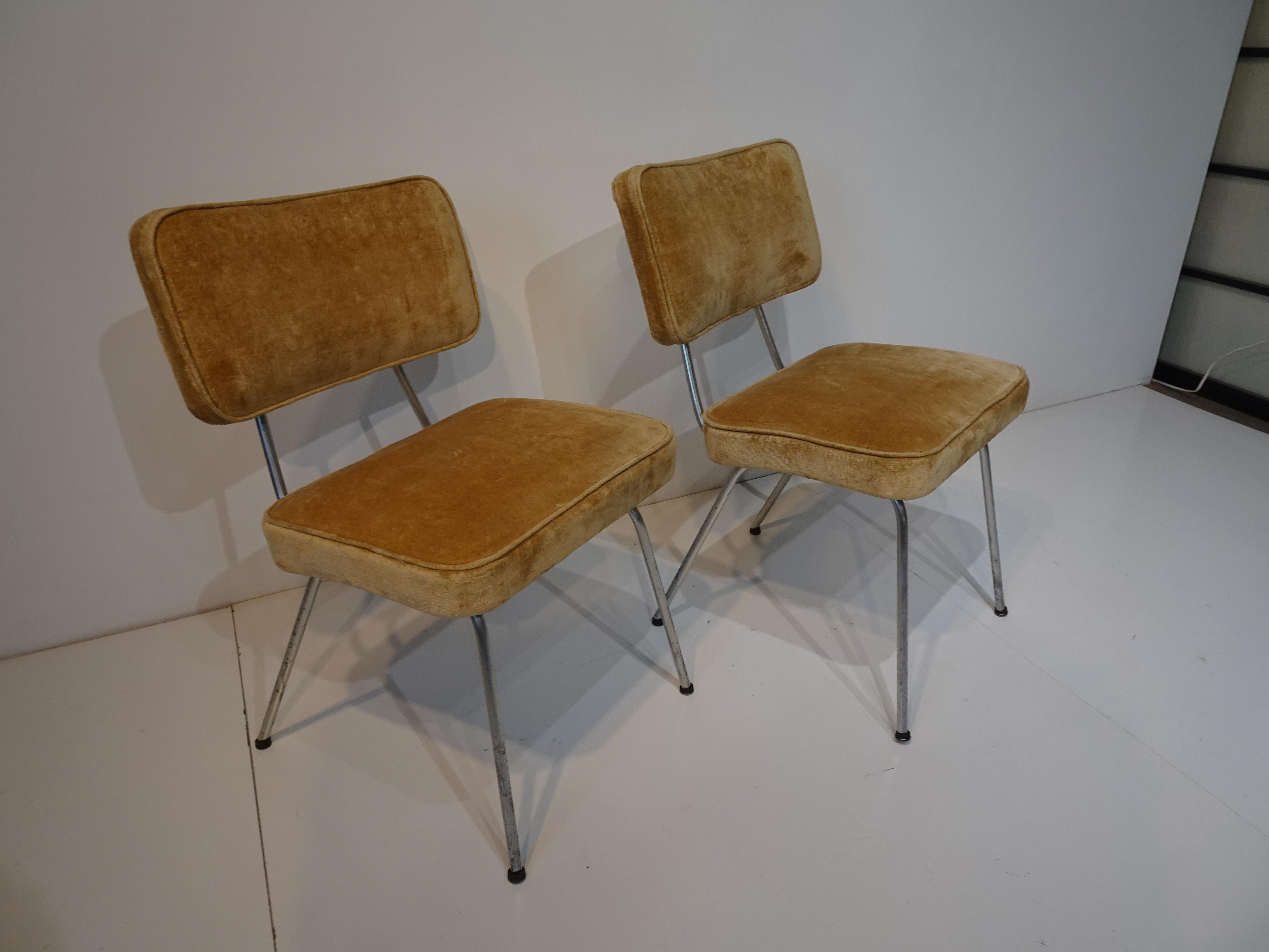 Very Early Rare George Nelson Chairs for Herman Miller Model # 4671 5