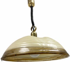 Very Elegant Acrylic Lucite Hanging Lamp by Cosack Leuchten, 1970s