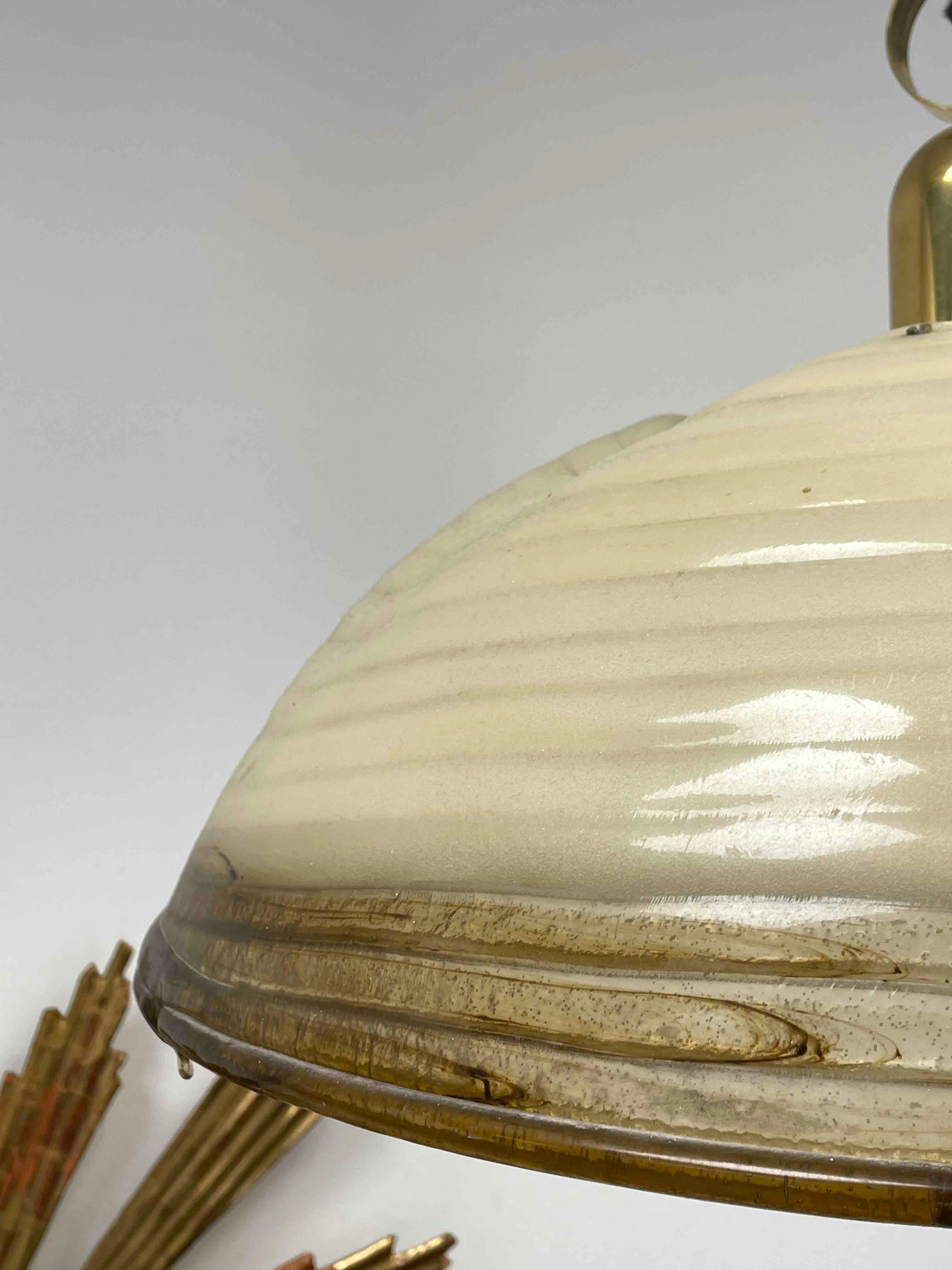Très élégante lampe suspendue en acrylique et lucite de Cosack Leuchten, 1970 en vente 1