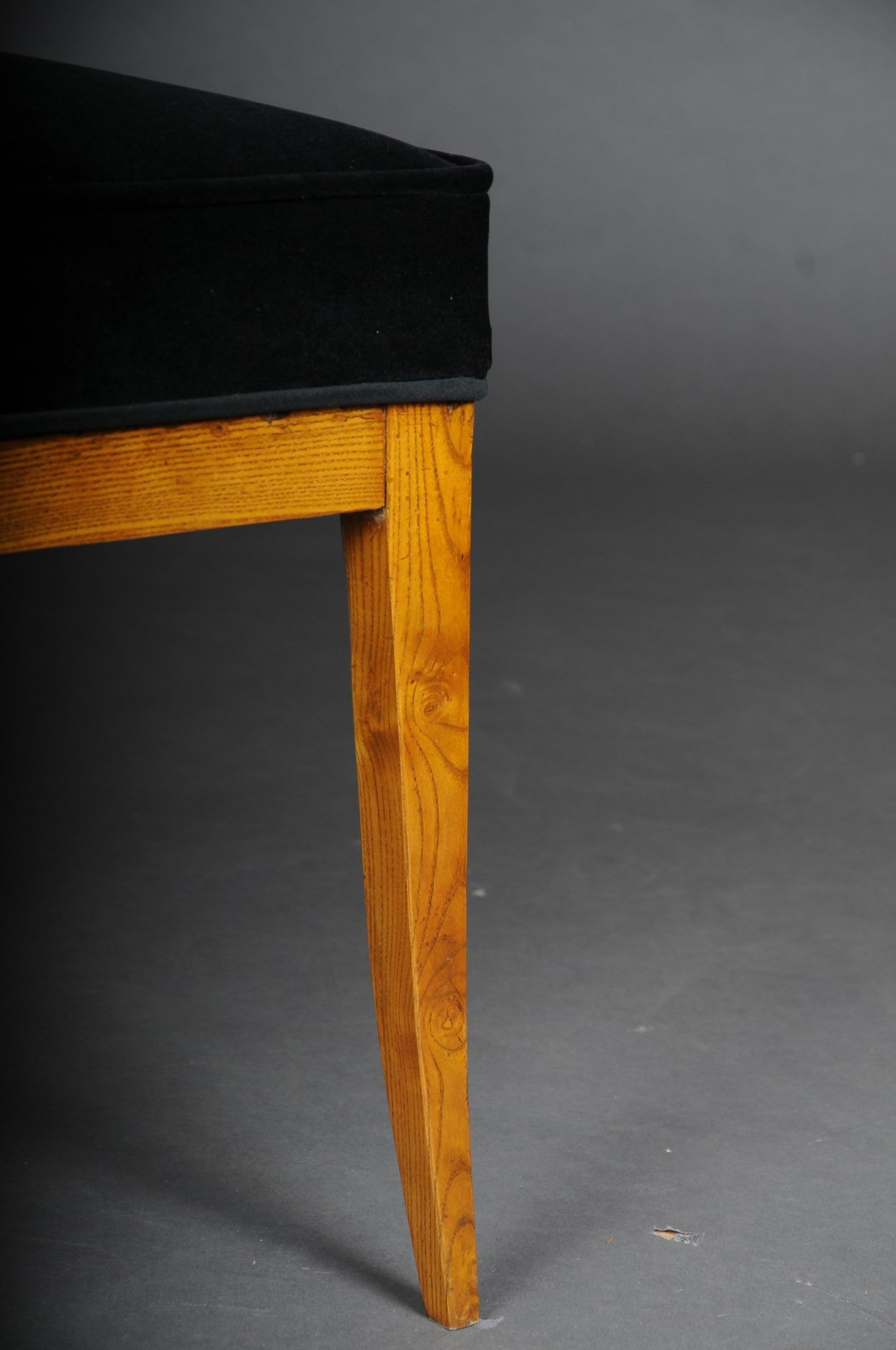 Very Elegant Biedermeier Chair, Birch, 19th Century For Sale 9