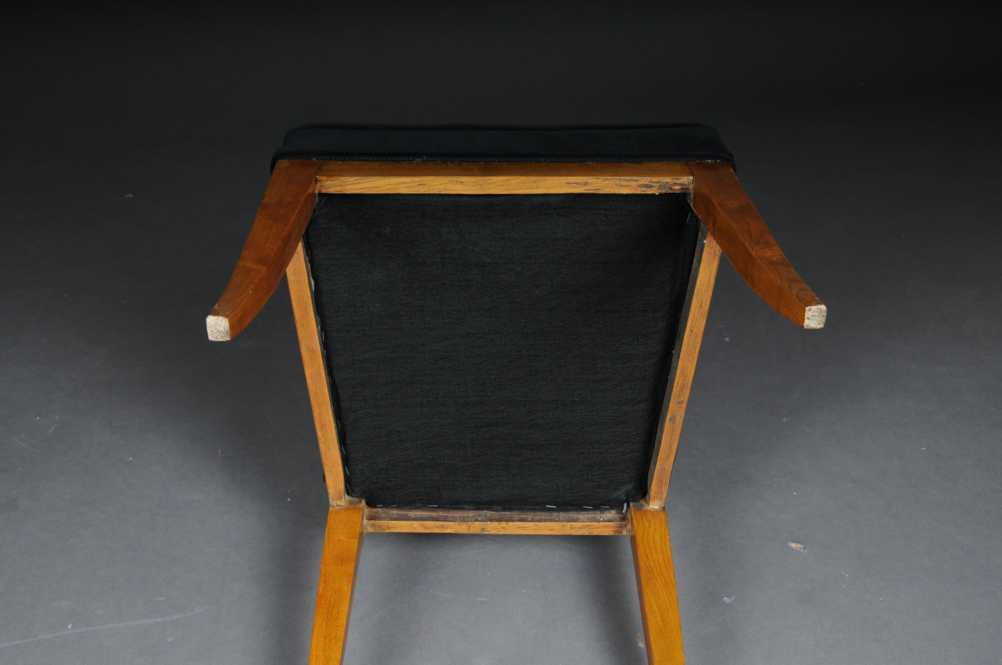 Very Elegant Biedermeier Chair, Birch, 19th Century For Sale 14