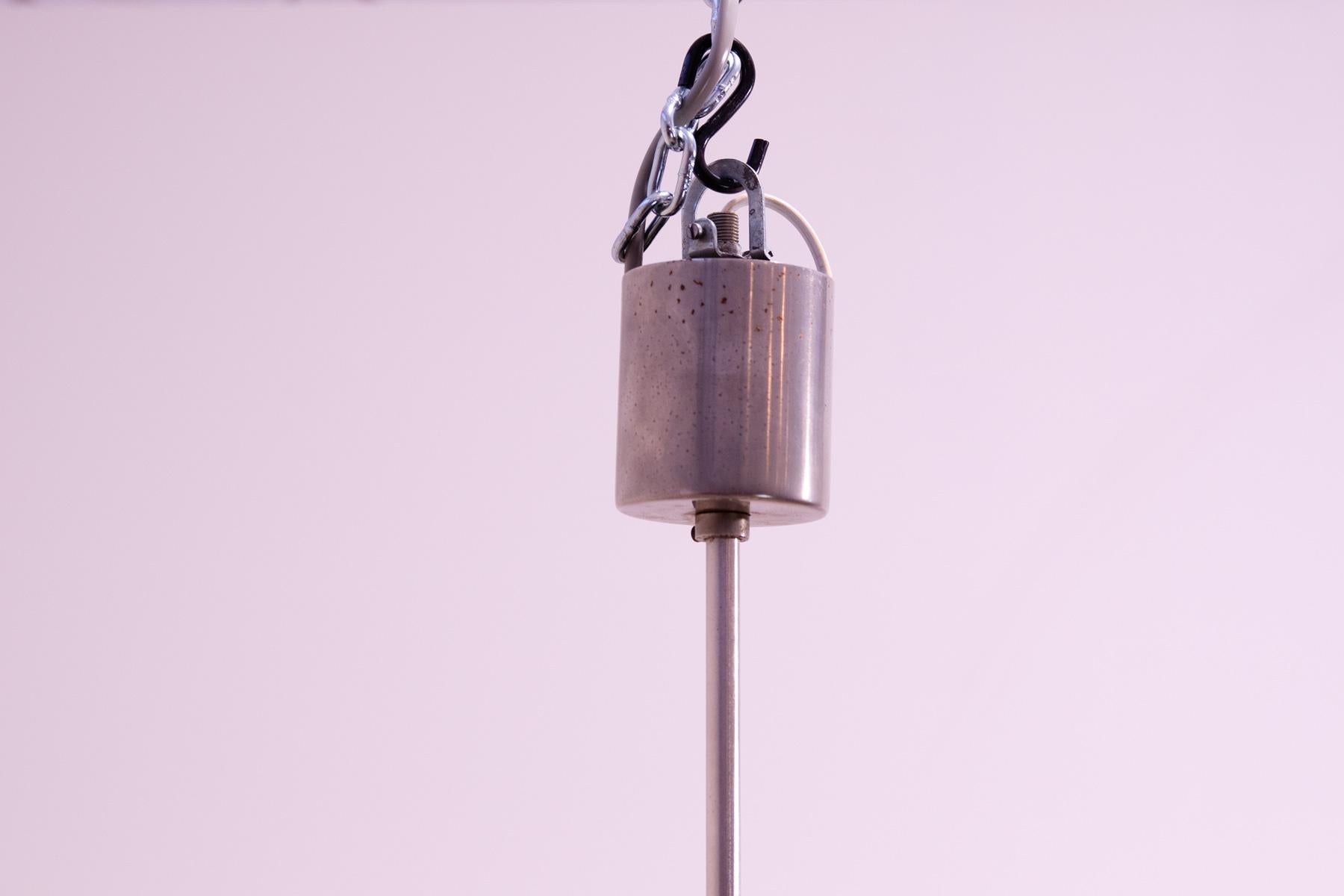 Very elegant cut glass pendant chandelier for Kamenický Šenov, 1970´s For Sale 10
