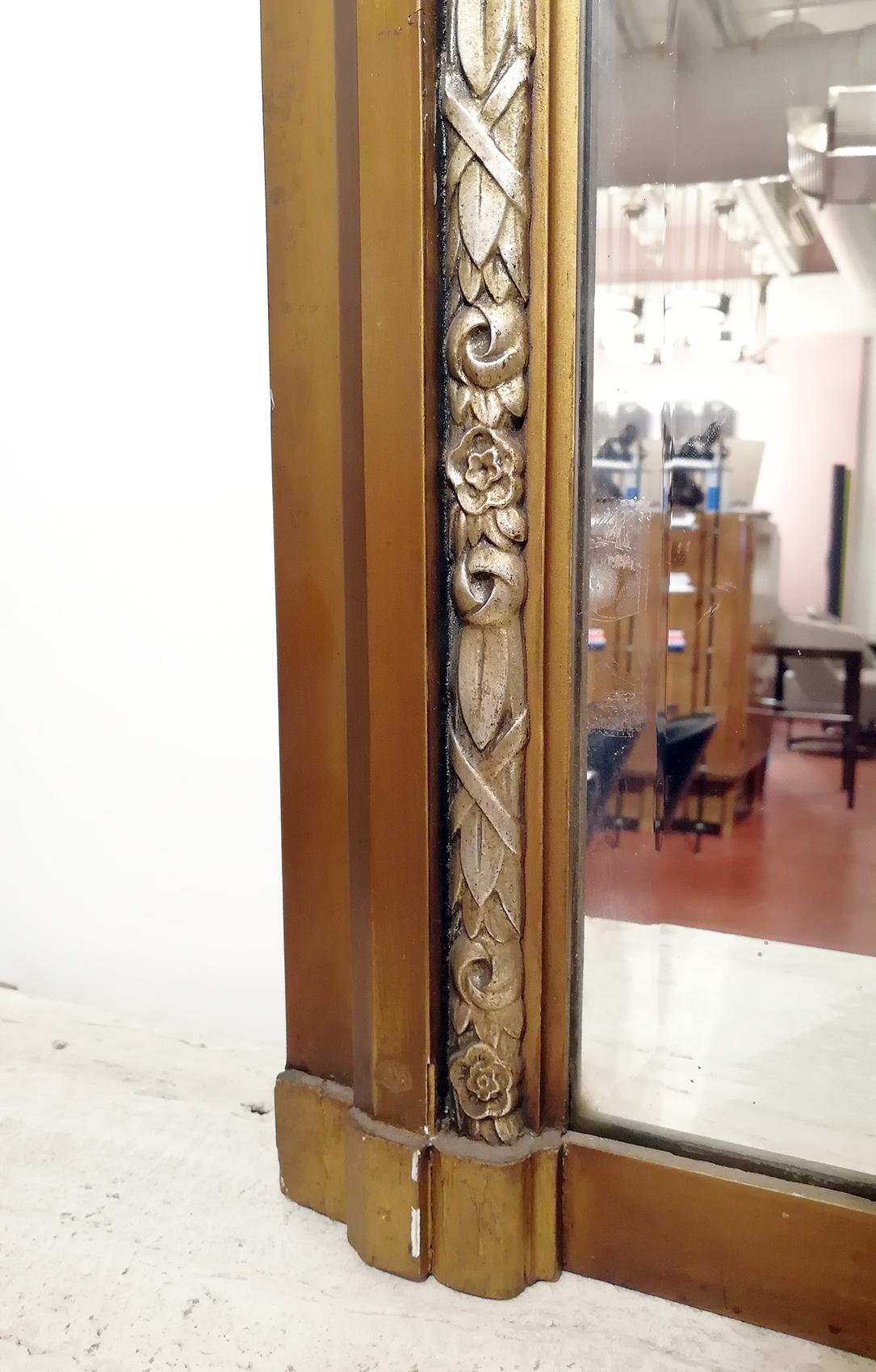 Very Elegant French Art Deco Mirror For Sale 1