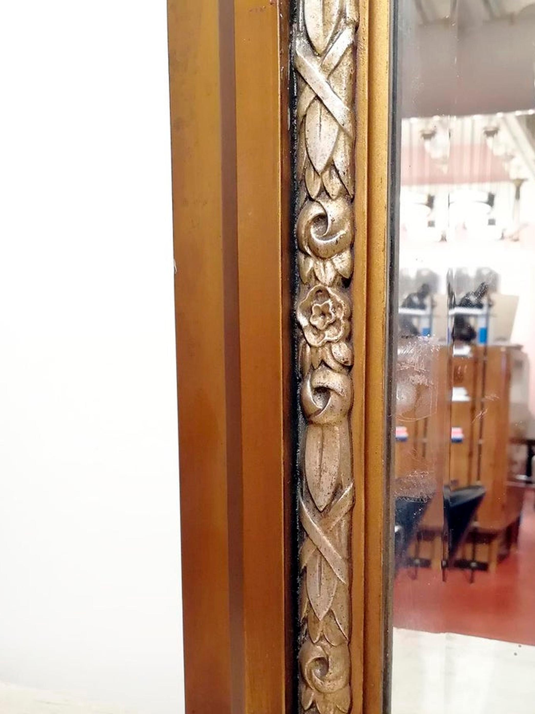 Très élégant miroir Art Déco français en vente 1
