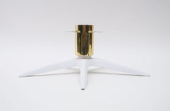 Very elegant Mid-Century Modern Brass and Metal Christmas Tree Stand, 1950s