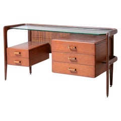 Console in legno curvo modernista molto elegante