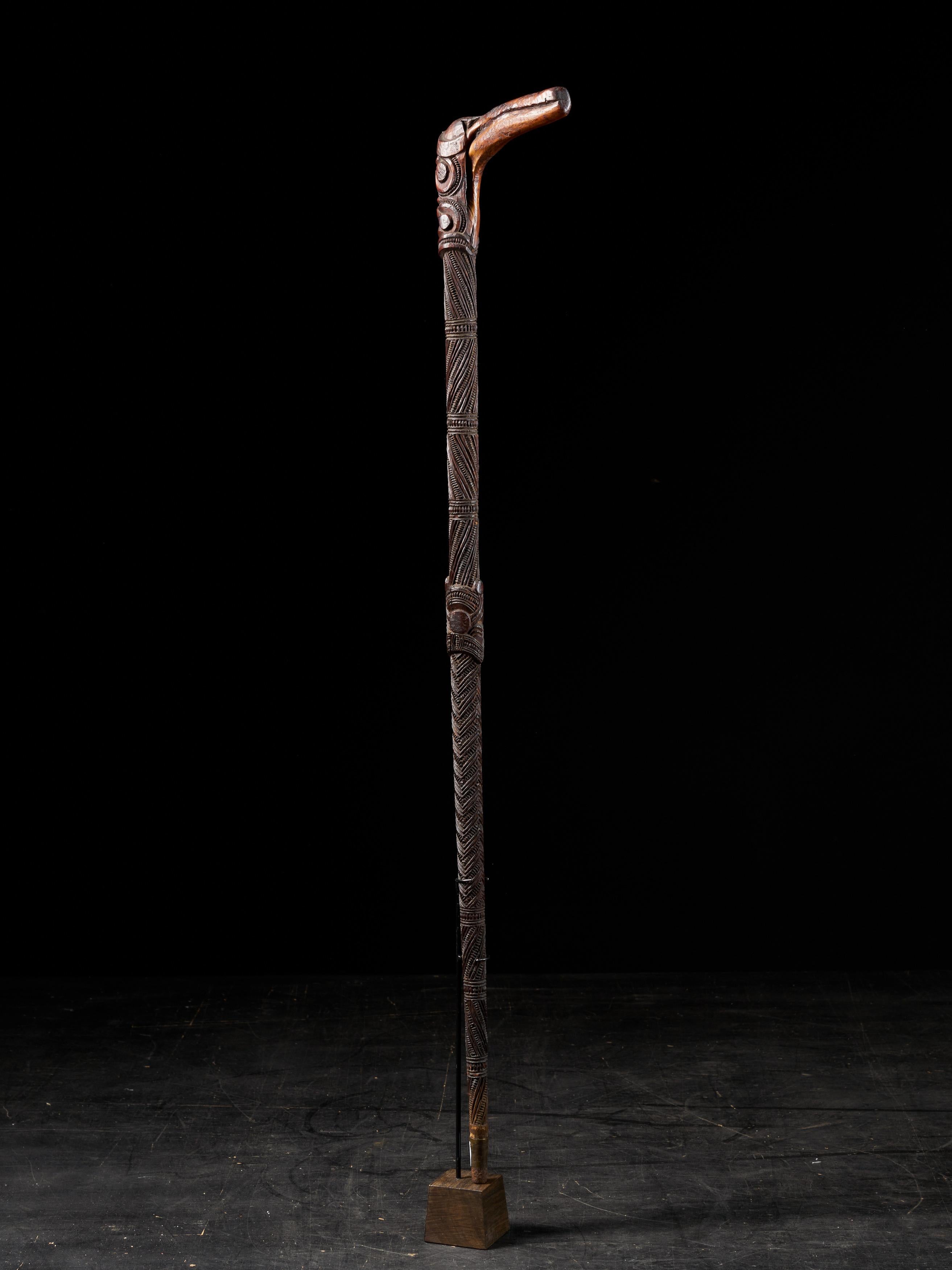 maori walking stick