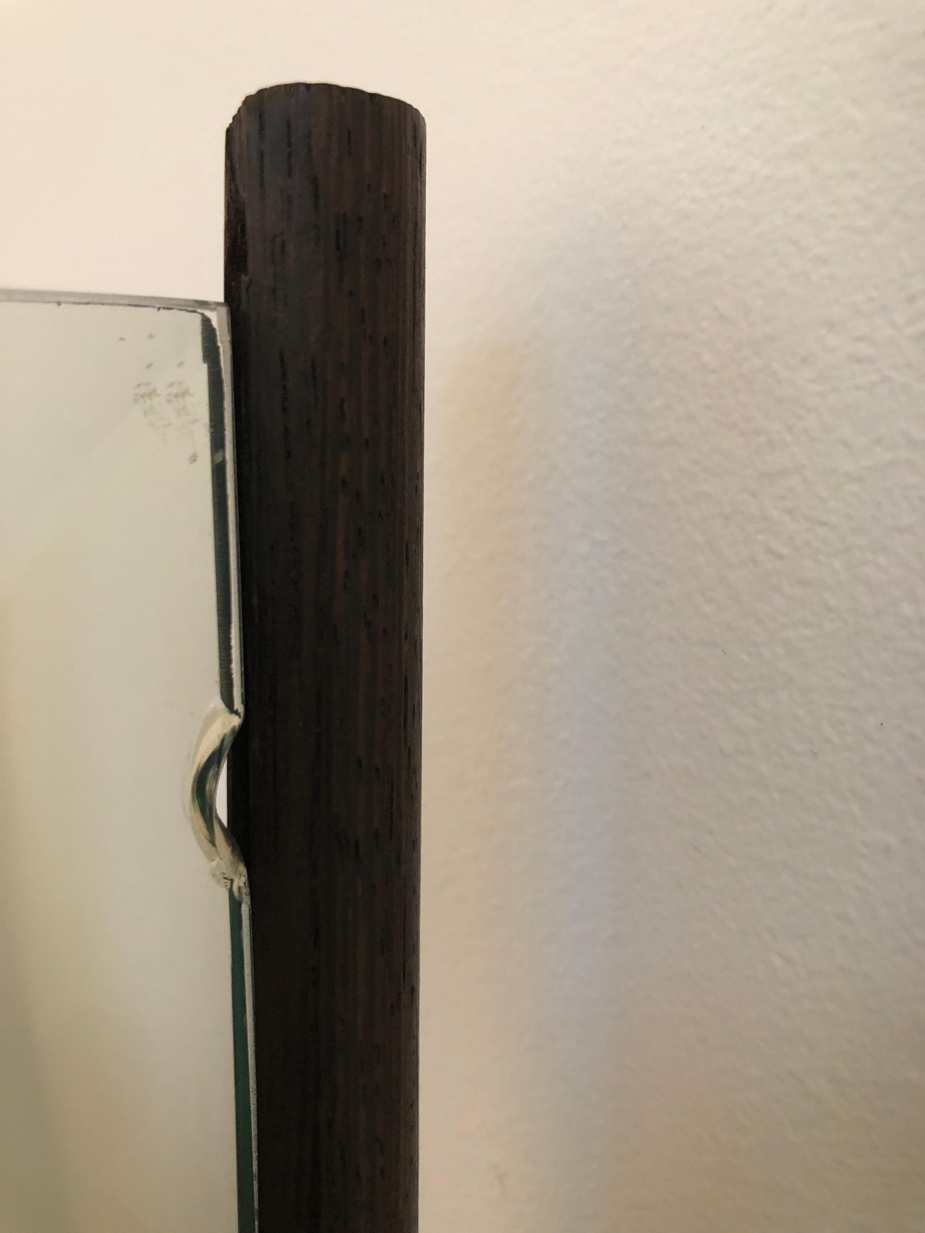 Elegantissimo specchio per tavolo da toilette Chinoiserie a forma di giunco, circa 1960 in vendita 4